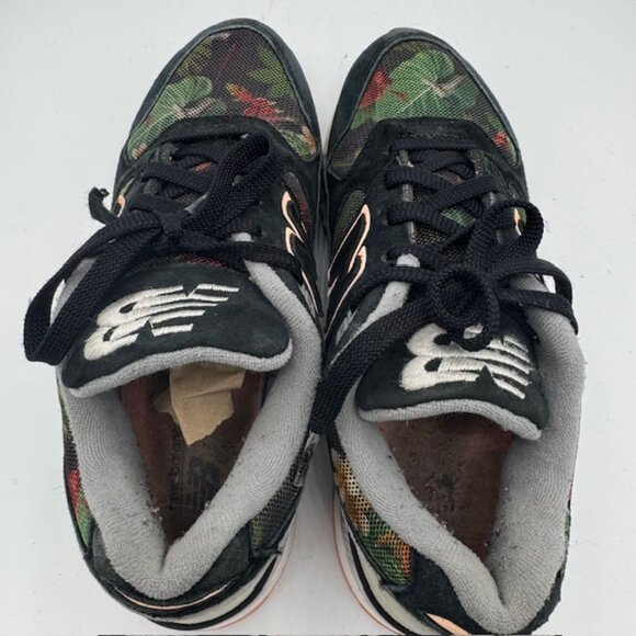 New Balance Women's Black Floral 530 Encap Sneakers Size 7 - Picture 4 of 7